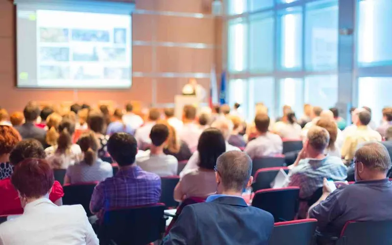 Audience at a professional association conference