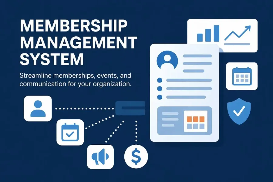 Membership Management System for members, events, and communication